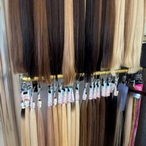 Premium Human Hair Extensions Double Drawn Remy Hair, OxyOxy Beauty
